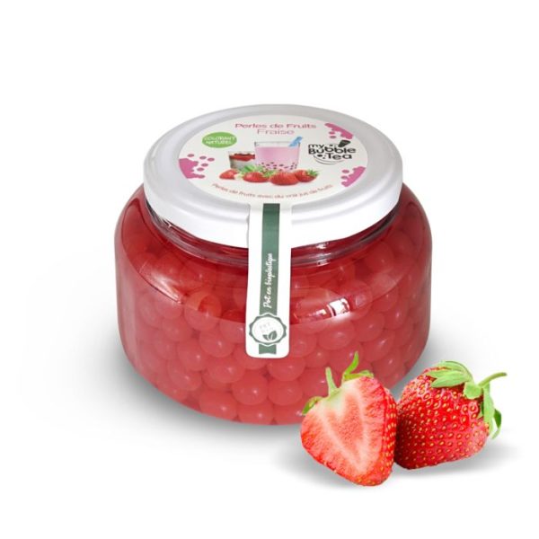 Perles fruitées Fraise des bois